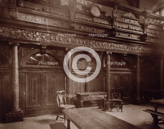 Gray's Inn - Hall, c1885. Creator: Henry Dixon & Son.