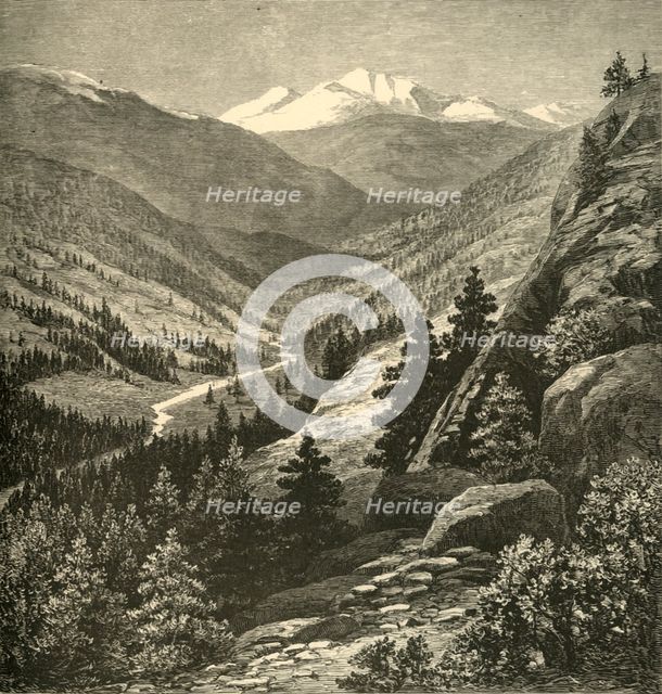 'Gray's Peak', 1874.  Creator: Thomas Moran.