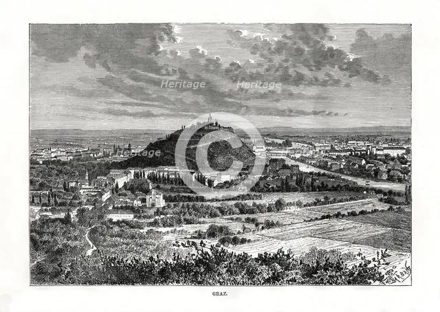 Graz, Austria, 1879. Artist: Charles Barbant