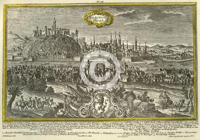 Graz, c1740. Creator: Johann Georg Ringlin.