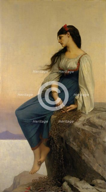 Graziella, 1878. Creator: Jules-Joseph Lefebvre.