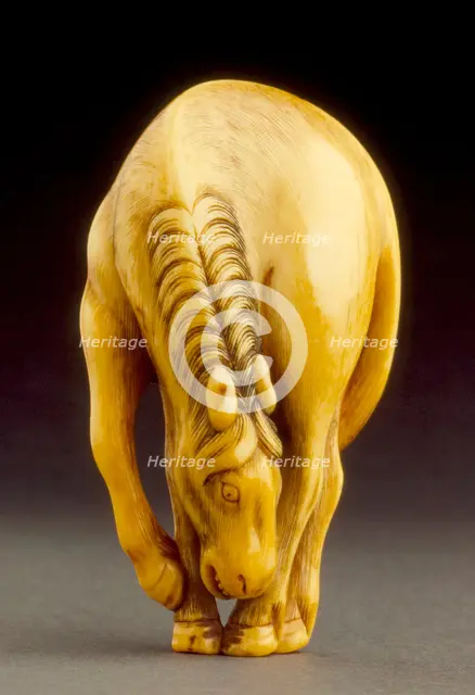 Grazing Horse, early 19th century. Creator: Unknown.