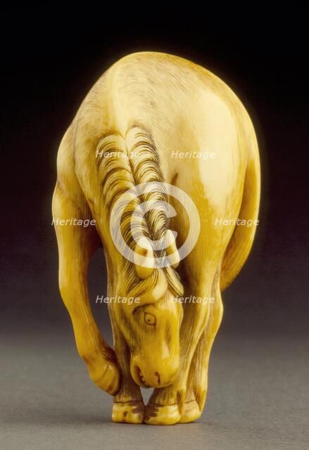 Grazing Horse, early 19th century. Creator: Unknown.