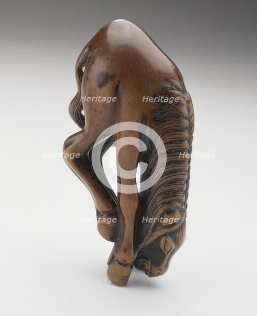 Grazing Horse (image 3 of 3), 18th century. Creator: Unknown.