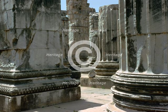 Greco-Roman temple of Apollo at Didyma, 2nd century. Artist: Unknown