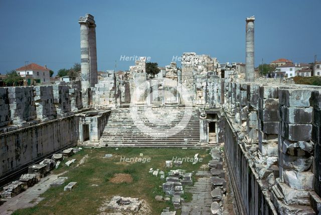 Greco-Roman temple of Apollo at Didyma, 2nd century BC. Artist: Unknown