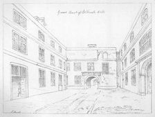 Great Court of Blackwell Hall City of London, 1886.Artist: William Griggs