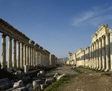 Great Colonnade and Cardo Maximus, Apamea, Syria, 2nd century, (2001). Creator: LTL