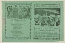 Great Comet and Fiery Blaze, 1899. Creator: José Guadalupe Posada