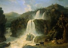 Great Cascades at Tivoli, 1783. Creator: Jacob Philip Hackert