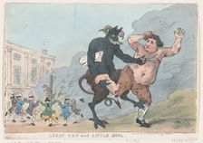 Great Cry and Little Wool, December 22, 1783., December 22, 1783. Creator: Thomas Rowlandson