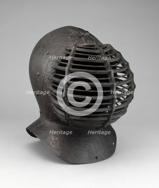 Great Basinet (Kolbenturnierhelm), Germany, mid-19th century in 15th century style. Creator: Unknown.
