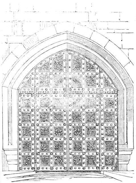 Great Gate, Victoria Tower, leading to the Royal Court, 1856.  Creator: Unknown.