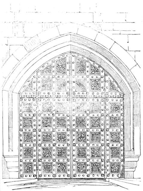 Great Gate, Victoria Tower, leading to the Royal Court, 1856.  Creator: Unknown.