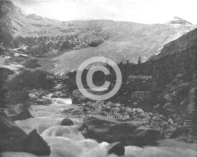 Great Glacier, Selkirk Mountains, Canada, c1900.  Creator: Unknown.