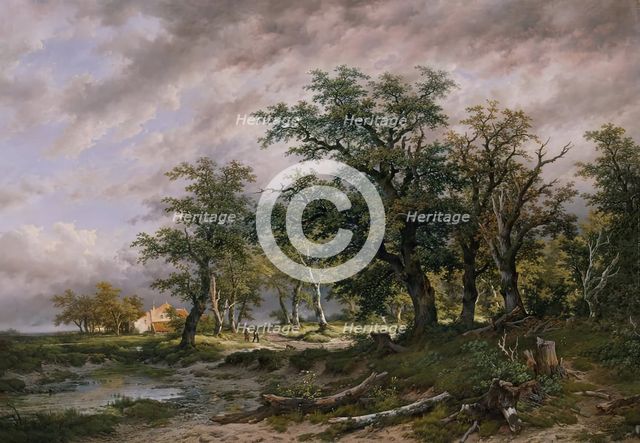 Great Dutch landscape, 1888. Creator: Remigius Adrianus Haanen.