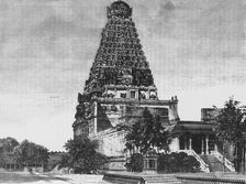 Great Entrance to the Pagoda of Tanjore c1891. Creator: James Grant