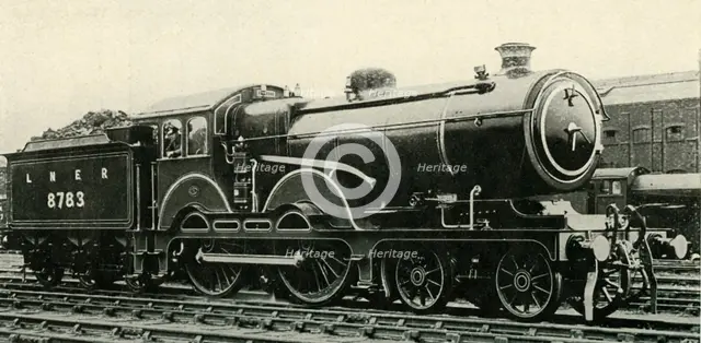 'Great Eastern Type 4-4-0 in Special Livery for Royal Trains', c1930. Creator: Unknown.