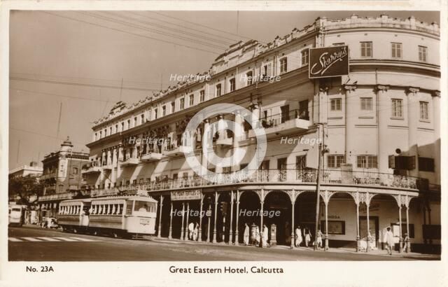 'Great Eastern Hotel, Calcutta', c1920. Artist: Unknown.
