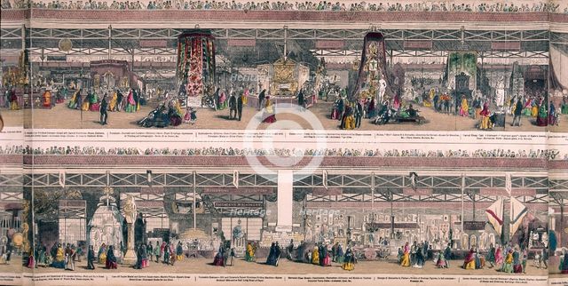 Great Exhibition, Hyde Park, London, 1851. Artist: Anon