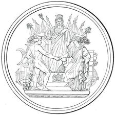 Great Exhibition of 1851 - Prize Medal (£100) - M. Hippolyte Bonnardel, 1850. Creator: Unknown