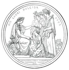 Great Exhibition of 1851 - Prize Medals (£100 each) - Mr. Leonard C. Wyon, 1850. Creator: Unknown