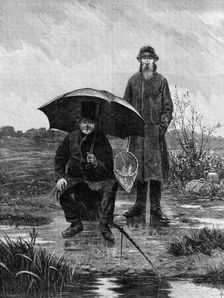 "Great Expectations" by W. D. Sadler, from the exhibition of the Society of British Artists, 1881. Creator: W. I. Mosses