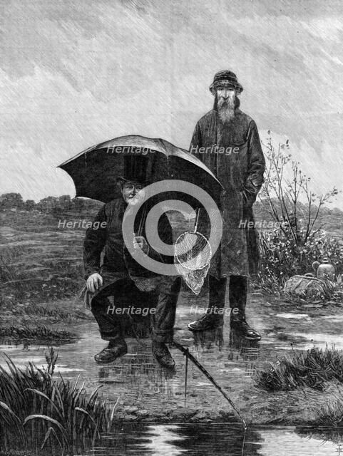 "Great Expectations" by W. D. Sadler, from the exhibition of the Society of British Artists, 1881. Creator: W. I. Mosses.