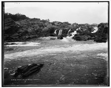 Great Falls of the Potomac, between 1890 and 1901. Creator: Unknown