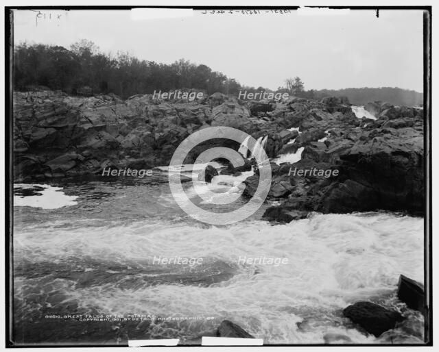Great Falls of the Potomac, c1901. Creator: Unknown.