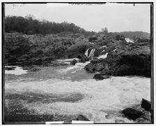 Great Falls of the Potomac, c1901. Creator: Unknown