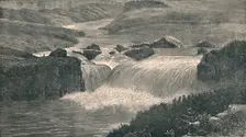 Great Falls of the Yellowstone River 1873, (1883)