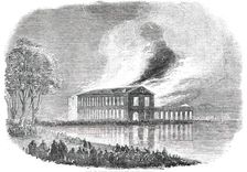 Great Fire at Port-of-Spain, Trinidad, 1850. Creator: Unknown