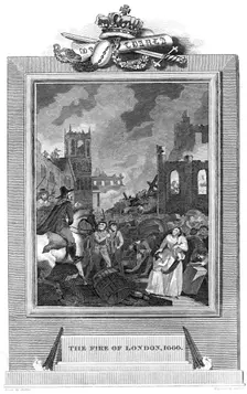 Great Fire of London, 1666 (1825)