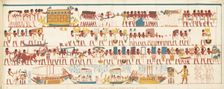 Great Funeral Procession of a Royal Scribe at Thebes, 1837. Creator: Unknown