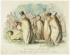 Great Holiday in Mr. Punch's Park, 1840/49. Creator: John Leech