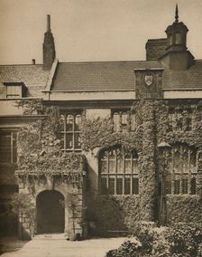 Great Hall Where The Brothers of the Charterhouse Dine c1935. Creator: Joel
