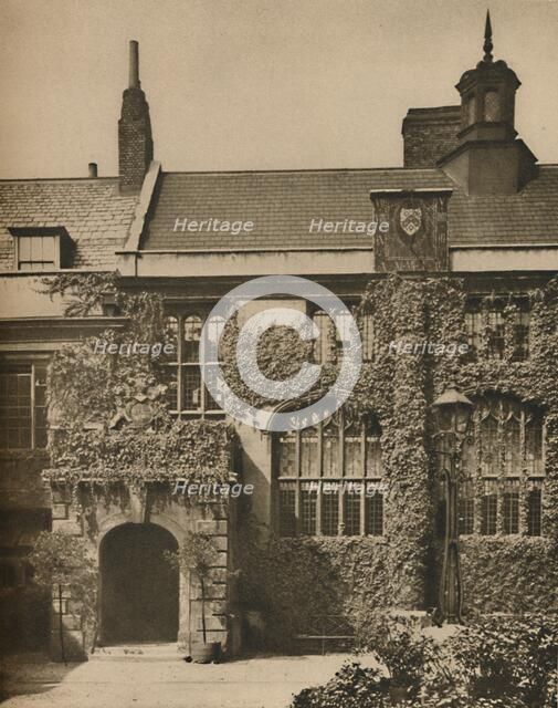 'Great Hall Where The Brothers of the Charterhouse Dine', c1935. Creator: Joel.