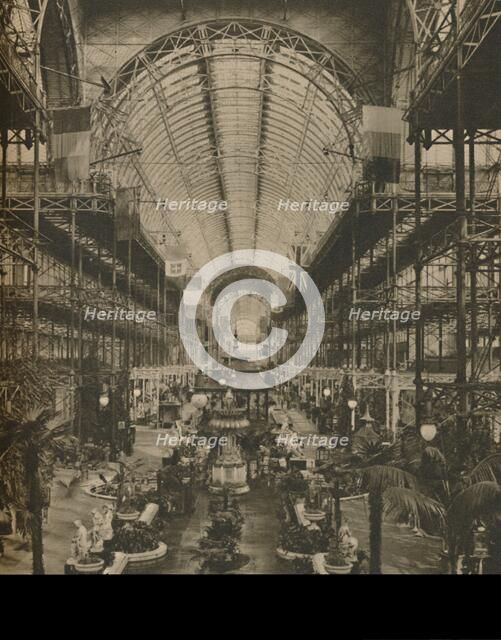 'Great Hall With Its Clustering Beams and Ornamental Water', c1935. Creator: Donald McLeish.