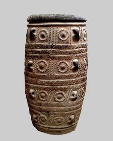 Great jar in the ruins of Knossos