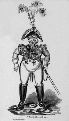 Great offices will have Great talents 1819. Creator: George Cruikshank