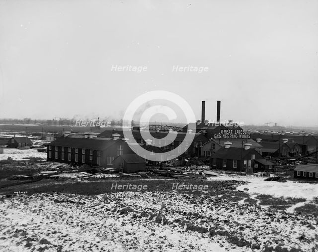 Great Lakes Engineering Works, Ecorse, Mich., (1906?). Creator: Unknown.