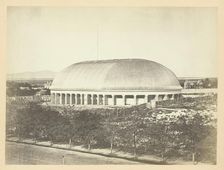 Great Mormon Tabernacle, Salt Lake City, 1868/69. Creator: Andrew Joseph Russell