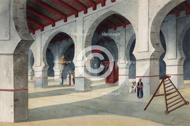 Great Mosque. Artist: Flores Ibáñez, Eduardo (active 1870-1889)