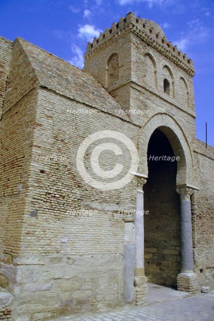 Great Mosque, Kairouan, Tunisia.  Creator: Vivienne Sharp.
