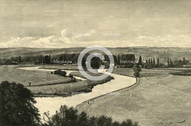 'Great Marlow, from Quarry Woods', 1898. Creator: Unknown.