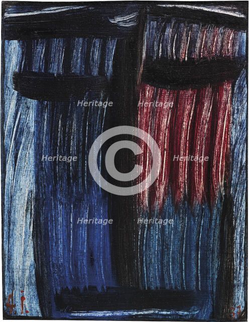 Great Meditation: Me and Chartres, 1937. Creator: Javlensky, Alexei, von (1864-1941).