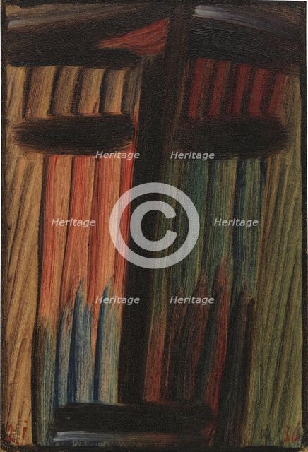 Great Meditation (November, 1936, No. 17), 1936. Creator: Javlensky, Alexei, von (1864-1941).