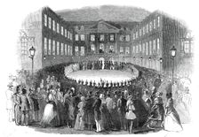 Great Military Concert at Bruhl, 1845. Creator: Unknown