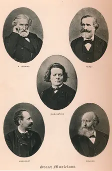 Great Musicians - Plate I. 1895